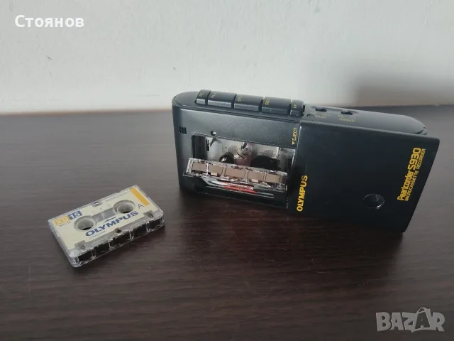 Диктофон OLYMPUS Pearlcorder S930 Japan . , снимка 8 - Микрофони - 56532106