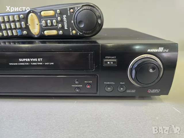 📼🌈 Philips VR1100 🌈📼, снимка 4 - Плейъри, домашно кино, прожектори - 56138124