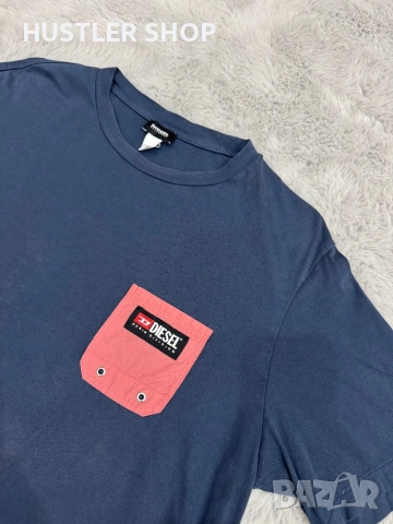 Мъжка тениска DIESEL. Размер XL, снимка 2 - Тениски - 54283495