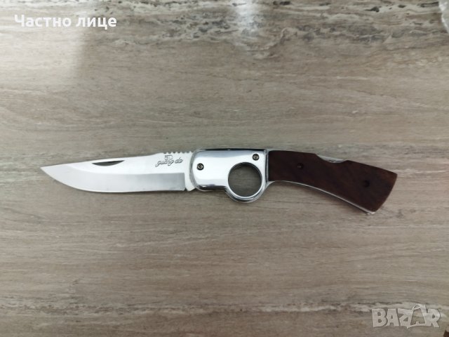 Сгъваем нож голям масивен , снимка 2 - Ножове - 42068753