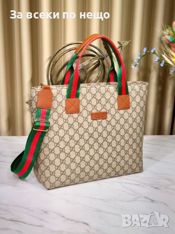 Gucci Дамска Чанта Гес - Налични Различни Цветове Код E1150, снимка 6 - Чанти - 52667905