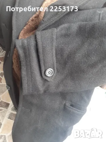 Черна шофьорска шуба нова, снимка 3 - Екипировка - 47673963
