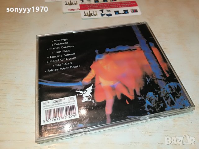 BLACK SABBATH-PARANOID CD 3110221835, снимка 11 - CD дискове - 38514287