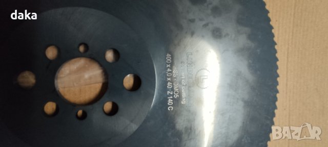 HSS циркуляр за метал ф400мм, снимка 4 - Други машини и части - 38451779