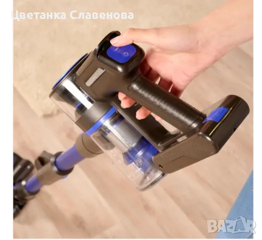 Ръчна прахосмукачка  TAURUS CROSSBACK DIGITAL FLEX HVCA 722 22.20 V, снимка 3 - Прахосмукачки - 48131059