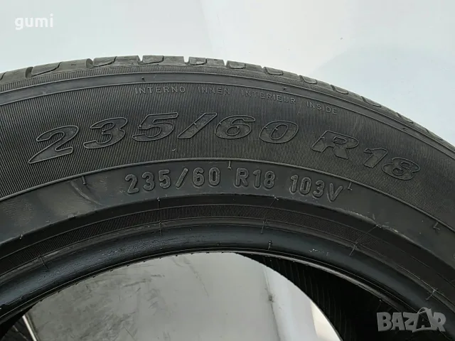 2бр летни гуми 235/60/18 PIRELLI L06699 , снимка 4 - Гуми и джанти - 56225277