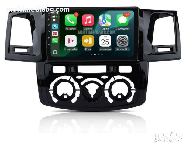 Toyota Hilux 2007-2015  Мултимедия Навигация Android