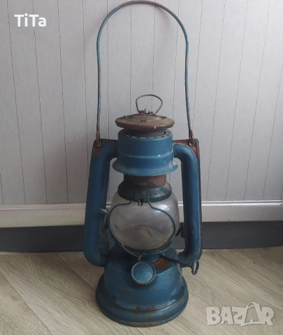 Винтидж ретро газена лампа фенер морска декорация, снимка 2 - Декорация за дома - 52200695