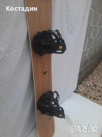 сноуборд  Nano Banana Limited  148см.с автомати, снимка 5 - Зимни спортове - 52588948