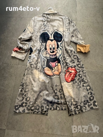 Манто Дисни в много десени , снимка 4 - Палта, манта - 51771077