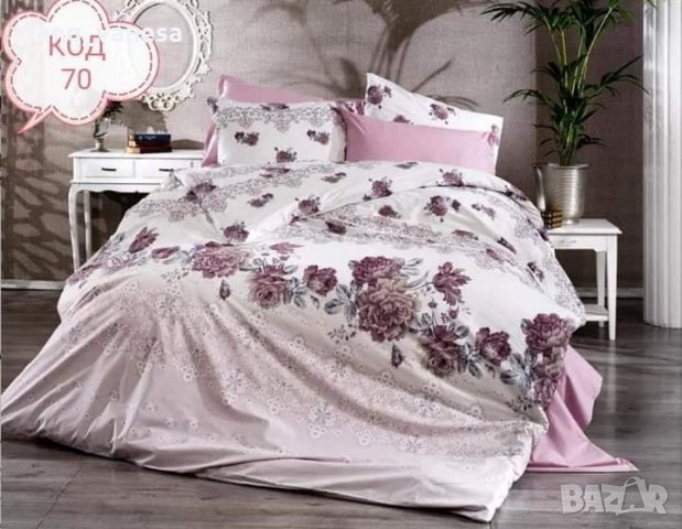 РАЗПРОДАЖБА 📌 📌 Спално бельо от материя Ранфорс 100% памучна материя плат , снимка 11 - Спално бельо - 31950974