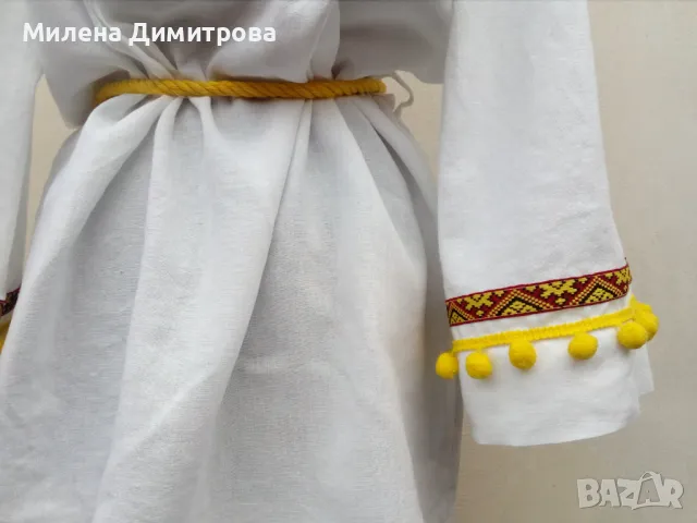 Лятно кимоно с помпон ръчна изработка , снимка 6 - Сака - 48851016