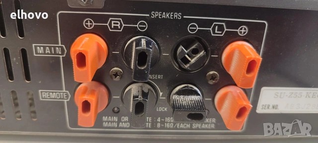 Стерео усилвател Technics SU-Z55, снимка 4 - Ресийвъри, усилватели, смесителни пултове - 53337018