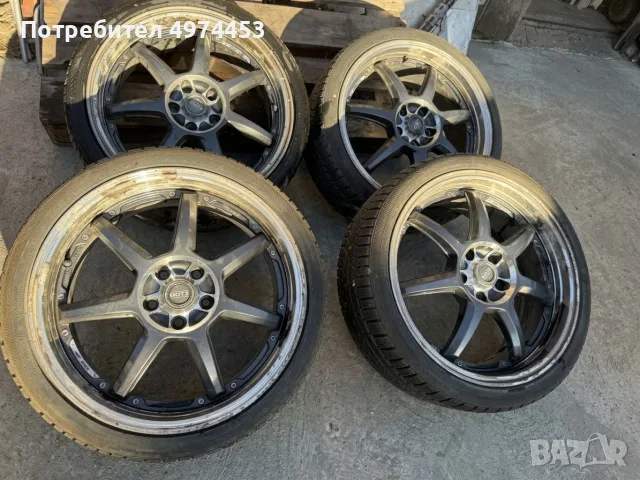 Комплект 19" джанти DOTZ със зимни гуми Continental 235/35 R19 XL (Extra Load)