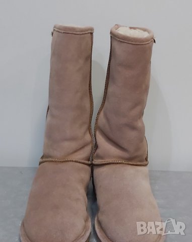 BEARPAW ботуши  естествена кожа и естествена вълна , снимка 8 - Дамски ботуши - 35231374