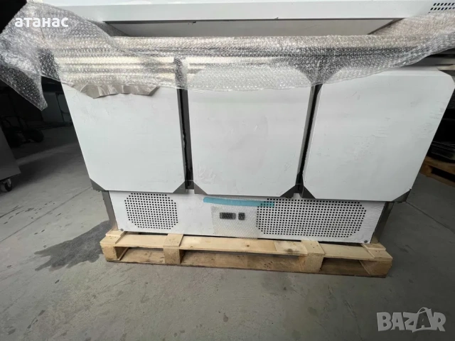 Хладилна пица маса с гранитен плот/Немска/Нова, снимка 3 - Обзавеждане на кухня - 54363004