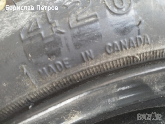 Продавам резервна гума / патерица / от Нисан Тида, снимка 4 - Гуми и джанти - 52527348