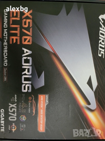 Aorus Pro x570 AMD Ryzen motherboard 3950x CPU, снимка 5 - Процесори - 51588387