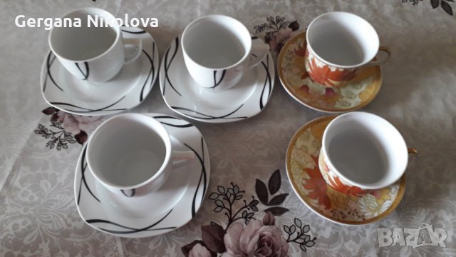 Чаши за кафе от порцелан, снимка 2 - Чаши - 30059366