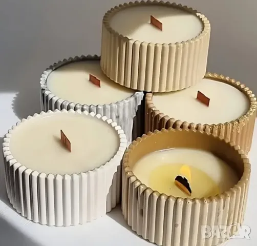 Молд кашпа с релеф 