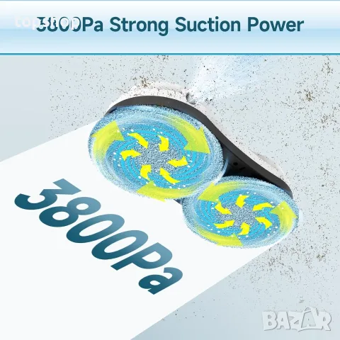 Чисто нов робот за почистване на прозорци iDEEBO C200 3800Pa с автоматично пръскане, Window Cleaning, снимка 2 - Смарт домашни устройства (Smart Home) - 56077607