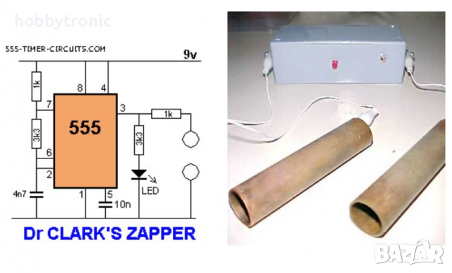 Таймер NE555P интегрална схема DIP8, SO8, снимка 5 - Друга електроника - 35012607