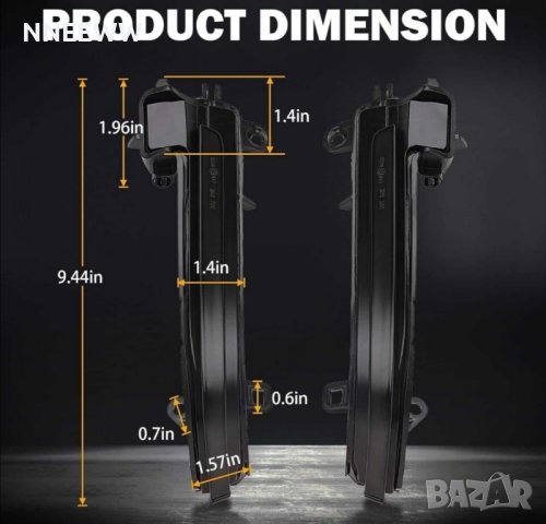 Мигачи за огледало за BMW F30/F20 динамични , снимка 5 - Аксесоари и консумативи - 44191726