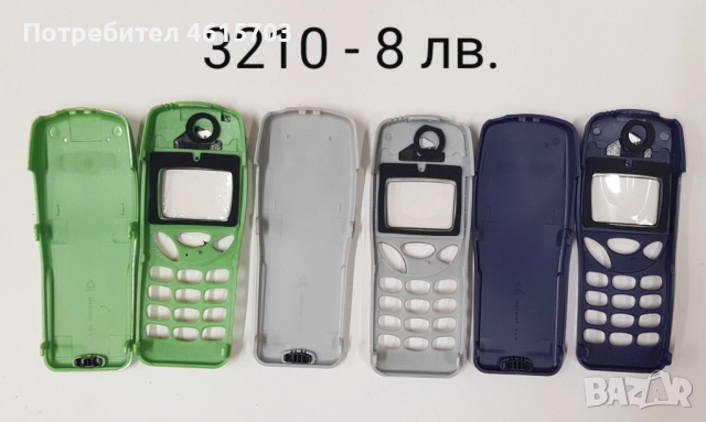 Панели за Nokia 3310, 3210, 5110, 6150, 8250, 5210 дизайн 7210,, снимка 5 - Резервни части за телефони - 51978455