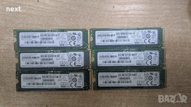 SSD 512GB M.2 NVMe Samsung WD SK hynix Kioxia Micron Kingston PCIe + Гаранция и фактура по ДДС