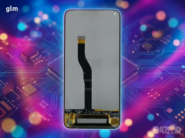 Оригинален LCD Дисплей за Huawei NOVA 4 / Honor View 20 + Тъчскрийн черен, снимка 3 - Резервни части за телефони - 54128468