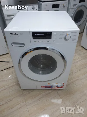 Miele Пералня - Пара - Подсветка - 1600rpm - TwinDos - PowerWash - Миеле 12м Гаранция, снимка 4 - Перални - 55908223
