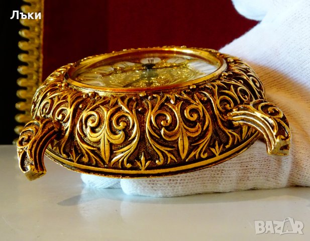 Lancel френски механичен часовник,позлата. , снимка 6 - Антикварни и старинни предмети - 30407839