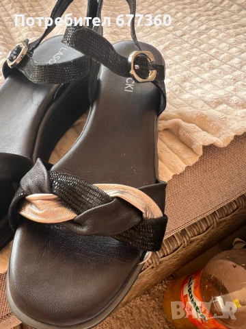 Lasocki удобни сандали -естествена кожа, снимка 5 - Сандали - 54164553