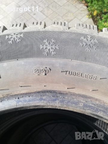 4бр.зиимни гуми /215,65,16 грайфер 8 мм ДОТ2020г, снимка 4 - Гуми и джанти - 52585609