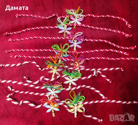 Мартенски декорации и други мартенички , снимка 13 - Декорация за дома - 44228387