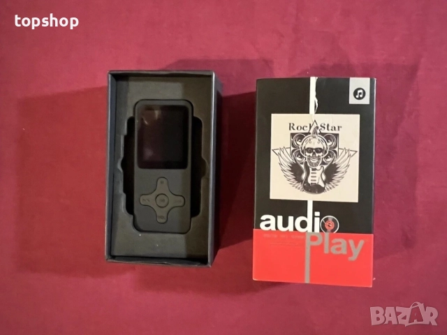 Чисто нов mp3 плейър с екран RockStar audio play цифров HiFi плейър 64GB MP3 плейър ...