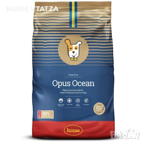 Храна за Кучета Husse OPUS OCEAN GRAIN FRE 12 кг. , снимка 1