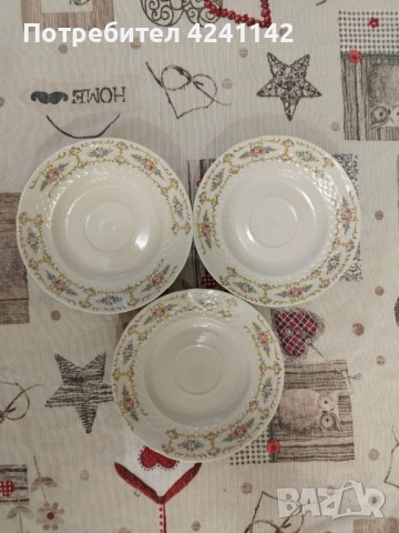 Два шарени сервиза за хранене, снимка 2 - Сервизи - 52593129