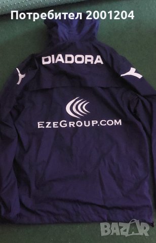 Оригинална Футболна ветровка на Birmingham - Diadora, снимка 3 - Спортни дрехи, екипи - 37961332