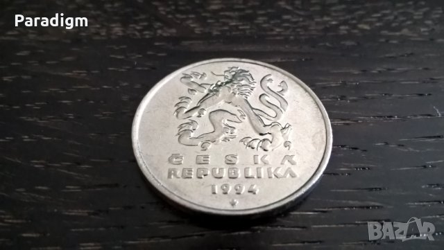 Монета - Чехия - 5 крони | 1993г., снимка 4 - Нумизматика и бонистика - 29336731