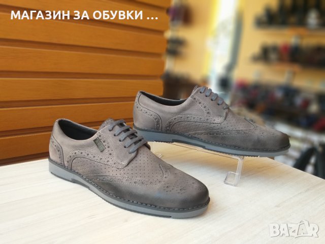 МЪЖКИ ОБУВКИ - ЕСТЕСТВЕНА КОЖА - код:18Р18, снимка 4 - Ежедневни обувки - 39605276