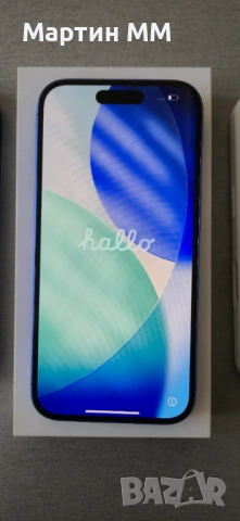 iPhone 16, 128GB, Ultramarine КАТО НОВ