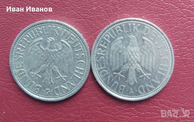 1 ФРГ марка., снимка 2 - Нумизматика и бонистика - 35650735