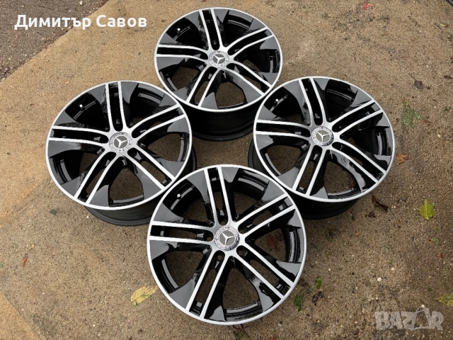 4 броя алуминиеви джанти за Mercedes-Benz  E-Class  17, снимка 7 - Гуми и джанти - 51943110