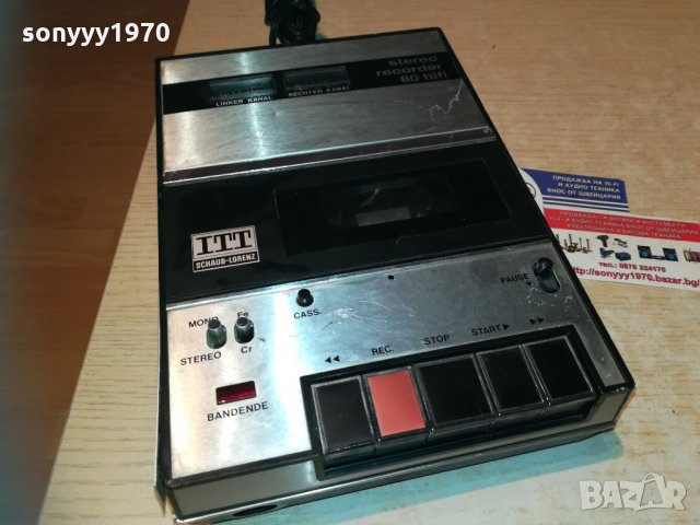 itt shaub-lorenz 80 hifi cr-made in west germany 1910201904, снимка 3 - Декове - 30479928