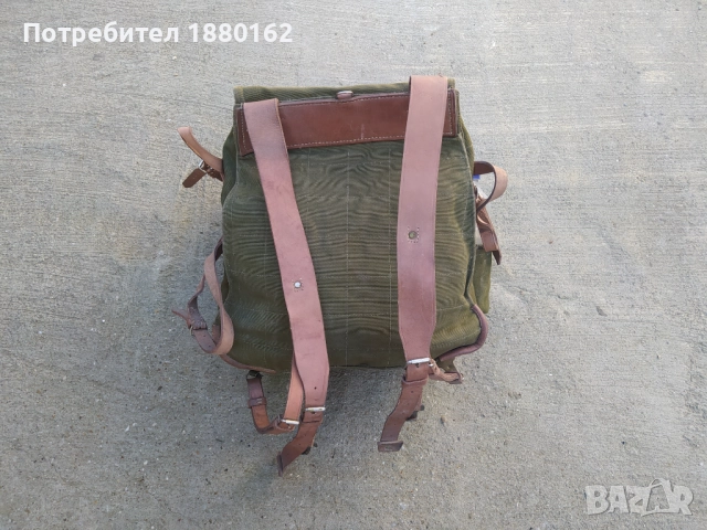 Военни брезентови раници  , снимка 6 - Екипировка - 52800961