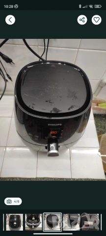 Air fryer Philips/ фритюрник с горещ въздух Филипс, снимка 4 - Фритюрници - 53069927