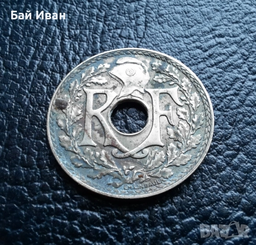 Стара монета 10 сантима 1939 г. Франция - топ !, снимка 13 - Нумизматика и бонистика - 42211418