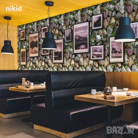 3D красиви камъни самозалепващ стикер фолио лепенка за стена и мебел, снимка 6 - Други - 35419109