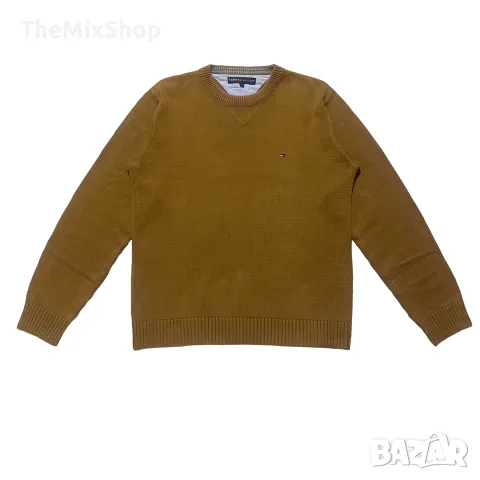 Винтидж мъжки пуловер Tommy Hilfiger | 1990s Cotton Crewneck | Размер M | +POIZON сертификат